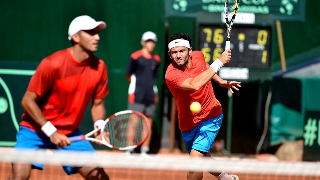 Ungur, Copil, Tecău și Mergea în echipa de Cupa Davis a României pentru meciul cu Israel