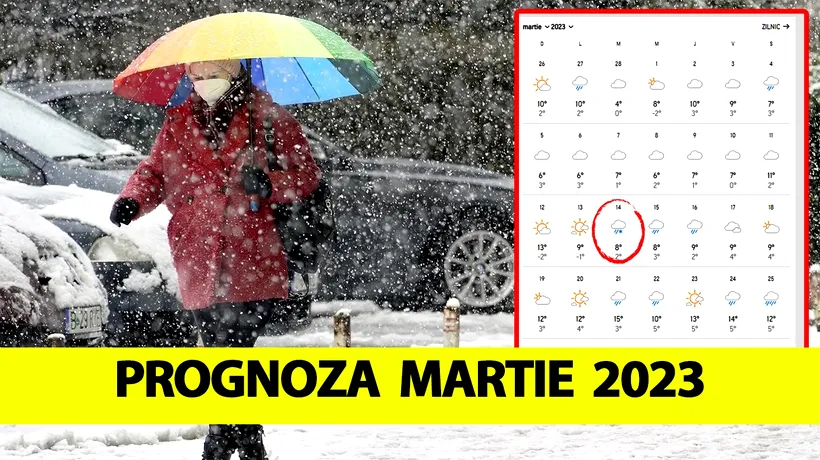 Meteorologii Accuweather anunță zăpezi în martie 2023 în România! Pe ce dată se întoarce iarna în București