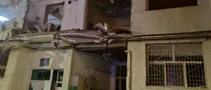 FOTO EXPLOZIE devastatoare într-un bloc din Brăila. 49 de persoane evacuate, o grădiniță și mai multe mașini avariate