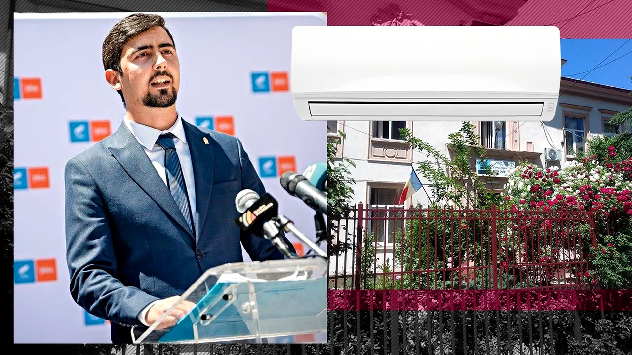 EXCLUSIV | Cum a cumpărat Administrația Școlilor Sector 6, condusă de Alexandru Gâdiuță (USR), 48 de aparate de aer condiționat pentru o școală veche de 50 de ani: „O funcționare simultană a acestora ar crea premisele unui eveniment sinistru”