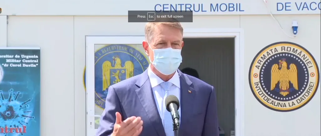 Klaus Iohannis, despre demiterea lui Vlad Voiculescu: „Modificarea din Guvern este corectă” | VIDEO