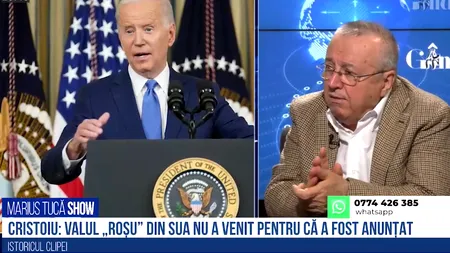 VIDEO Ion Cristoiu: „«Valul roșu» de la alegerile din SUA nu a venit pentru că a fost anunțat înainte”