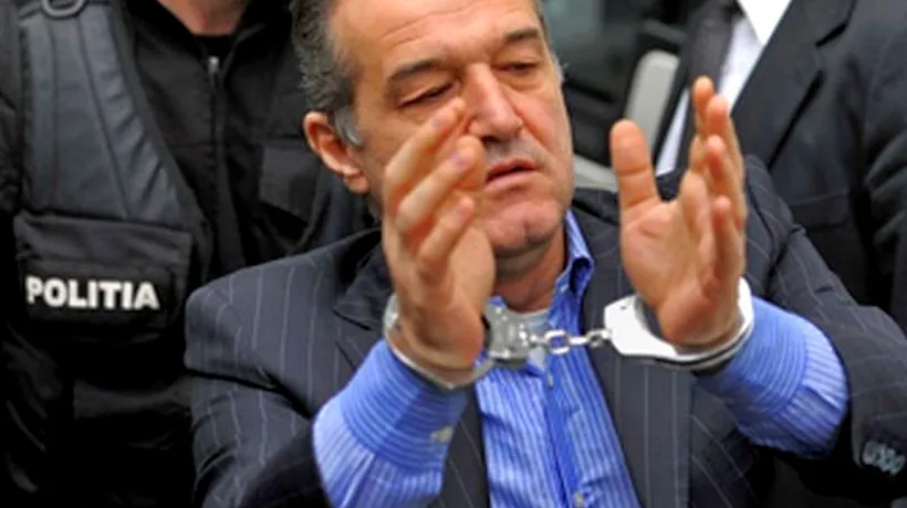 Cererea lui Becali de întrerupere a pedepsei, respinsă de Tribunalul București
