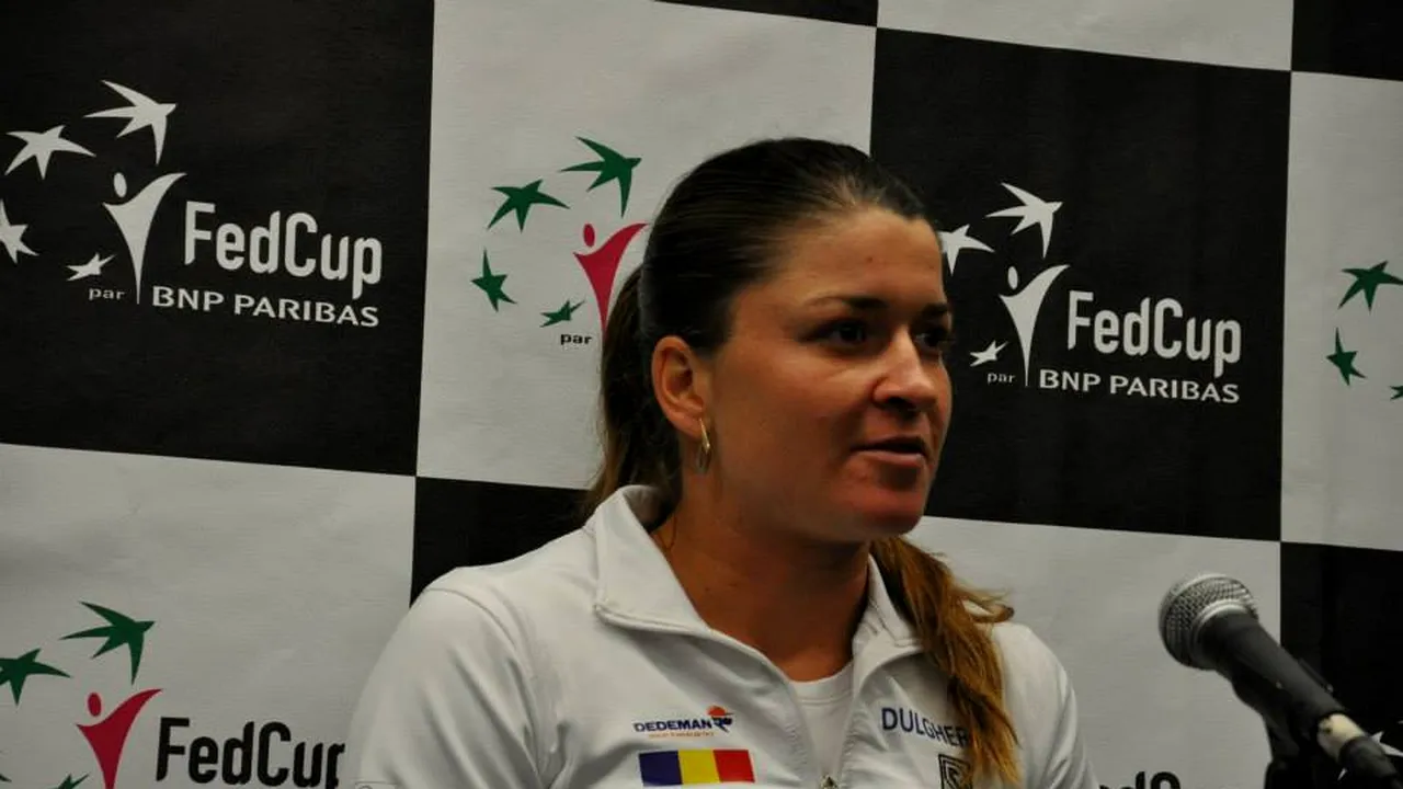 Alexandra Dulgheru: Merităm să fim în grupa mondială