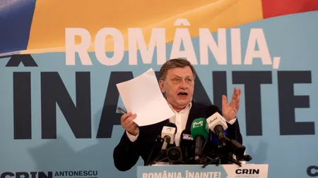 Crin Antonescu bagă în ședință liderii Coaliției înainte de primul tur al alegerilor prezidențiale