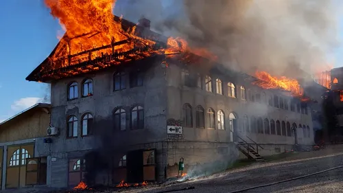 Incendiu Chilii Mănăstire Roșiori Suceava