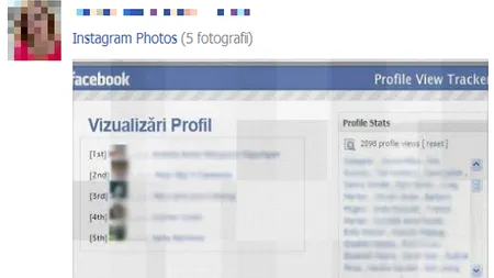 „Vezi cine ți-a vizitat profilul