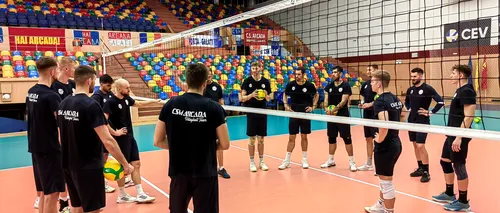 Arcada JOACĂ trei zile la Galați pentru calificarea în Liga Campionilor la volei masculin!
