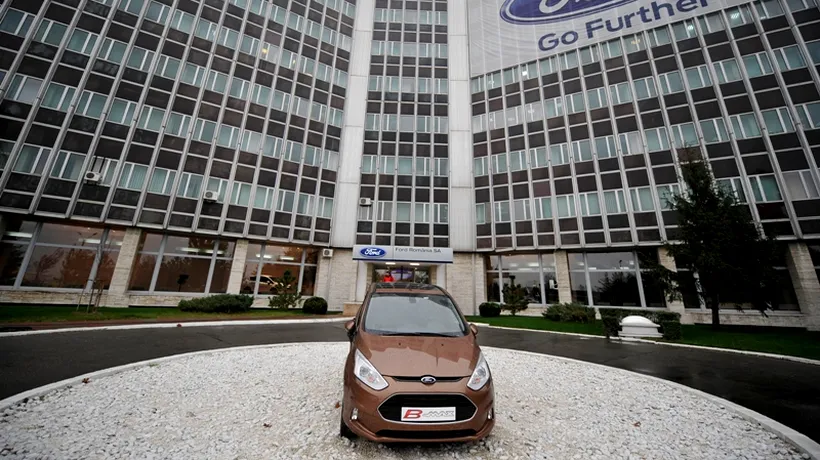 Câte mașini Ford B-max sunt produse în fiecare zi la fabrica de la Craiova
