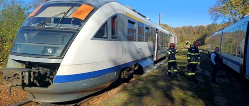 Un tren cu 100 de pasageri la bord A LUAT FOC, pe ruta Iași-Tecuci. La fața locului a fost trimis și un echipaj pentru transportul victimelor multiple