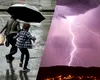 Furtuni puternice în zonele din centrul României, astăzi, 29 iulie 2025. Cod portocaliu de averse torențiale, descărcări electrice, grindină