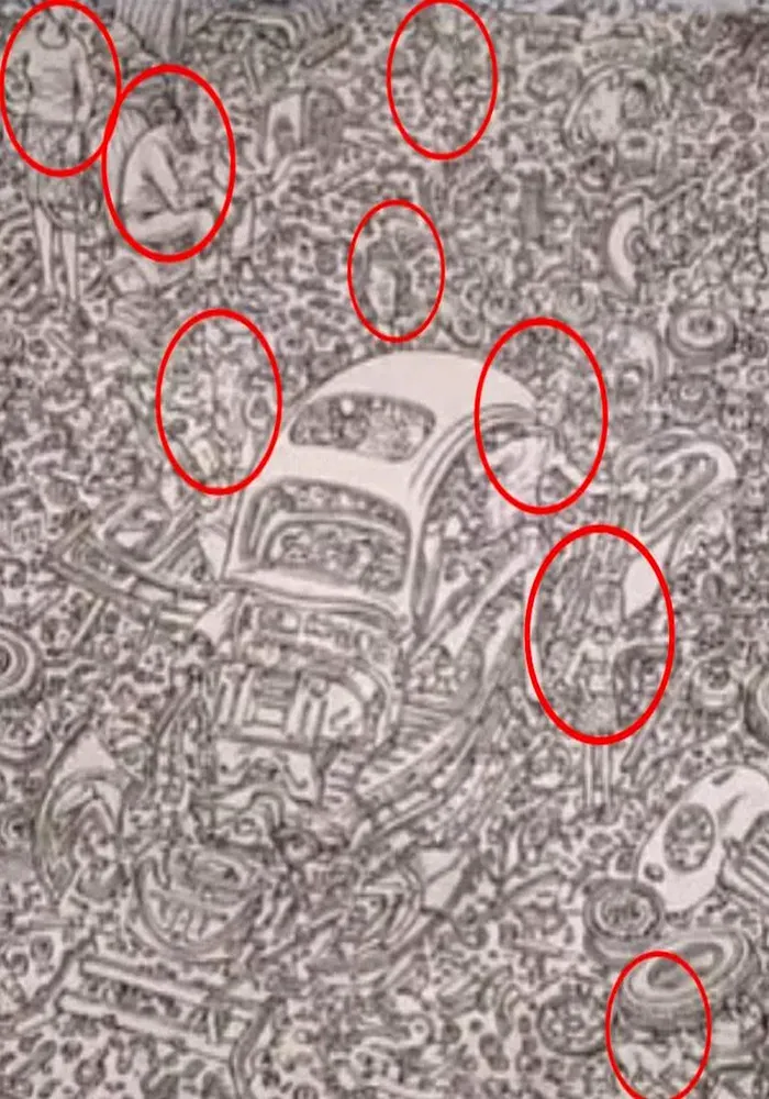 TEST IQ | Câte persoane sunt în imagine, de fapt? Geniile le găsesc imediat! / Sursa foto: TikTok/darkseidy