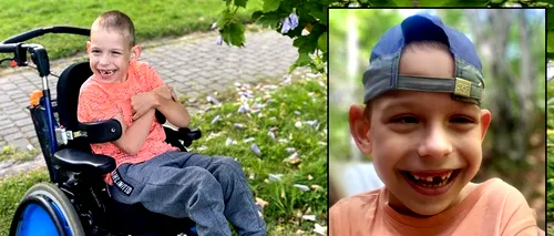 Povestea emoționantă a lui Kyrylo, un băiețel ucrainean în scaun cu rotile refugiat în Ploiești