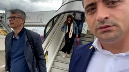 Scandal în aeroport. George Simion l-a atacat iar pe Virgil Popescu: 