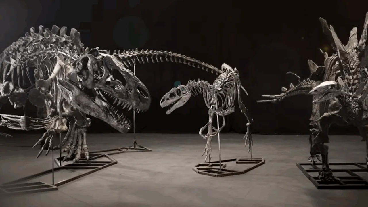 Marea Britanie confiscă trei schelete de dinozaur, într-un caz de spălare de bani. Cum au ajuns fosilele în posesia unui om de afaceri chinez