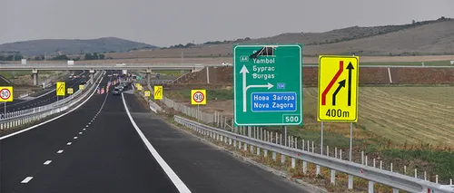Bulgaria a inaugurat prima autostradă care traversează țara de la vest la est