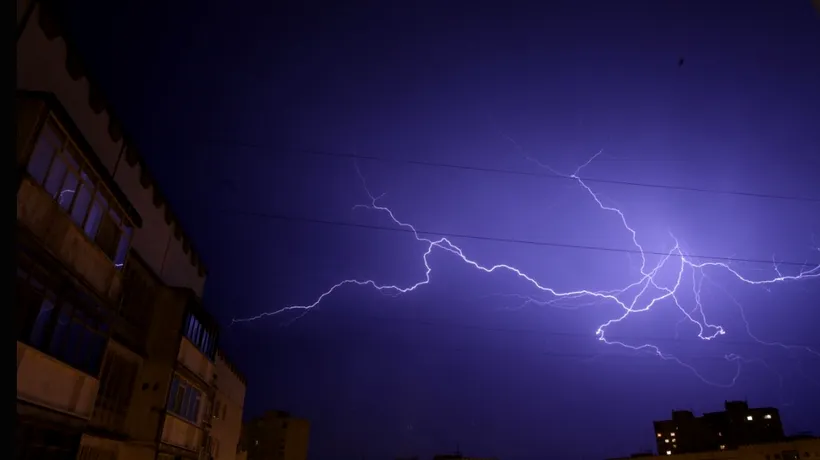 ANM, prognoză specială pentru București: vor fi AVERSE și descărcări electrice! / Anunțul meteorologilor pentru restul țării
