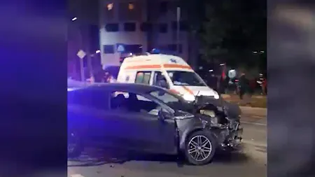 GÂNDUL LIVE. Accident grav în Capitală, din cauza unui viraj! Atenție, IMAGINI CU IMPACT EMOȚIONAL