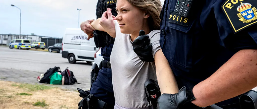 Greta Thunberg va fi judecată în Suedia. Cunoscuta activistă de mediu riscă o pedeapsă maximală de şase luni de închisoare