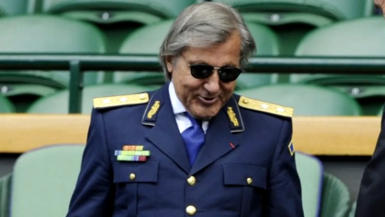 FOTO. Ilie Năstase a întors toate privirile la Wimbledon: „E ca un dictator sud-american din anii '70