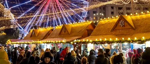 Târgul de Crăciun din București se deschide joi seară, de Sfântul Andrei