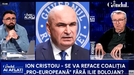 Poate reface Bolojan coaliția pro-europeană din opoziție? Cristoiu: El nu e om politic/Principala condiție e următoarea