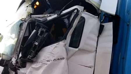 Șofer de TIR, grav rănit după ce a intrat într-un copac de pe marginea unui drum județean din Teleorman