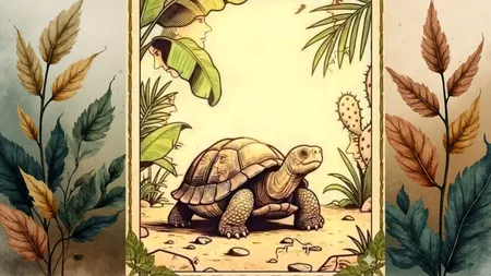 Test de perspicacitate | 99% văd o broască țestoasă în aceasta iluzie optică. Tu poți vedea chipul ascuns?