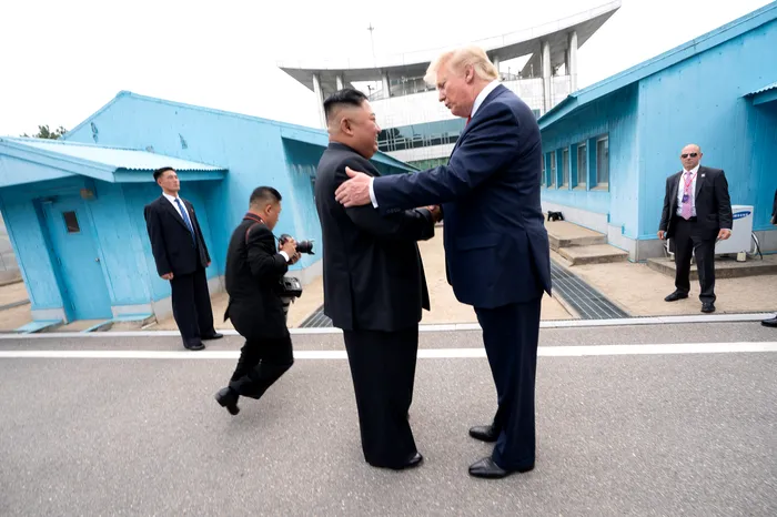 Kim Jong-Un și Donald Trump - Foto: Mediafax foto