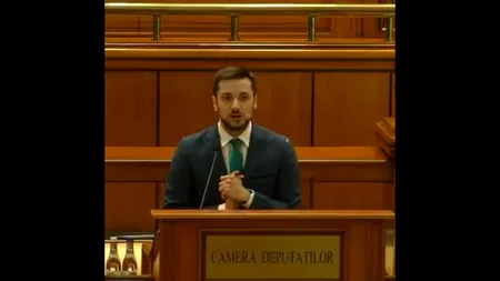 Deputatul USR Filip Havârneanu, acuzat că a vorbit beat în Parlament. Cum se apără acesta | VIDEO