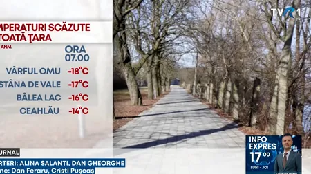 Val de aer polar în România. Cât mai ține GERUL, potrivit meteorologilor