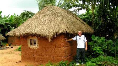 Voluntar român în Africa: 