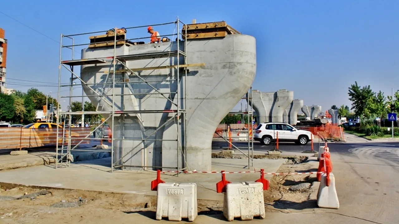 PMB a găsit bani pentru continuarea lucrărilor la pasajul Mihai Bravu. Când ar trebui să fie gata