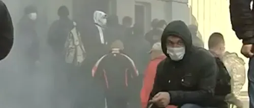 Schimb de focuri în centrul Kievului. Patru persoane au fost rănite