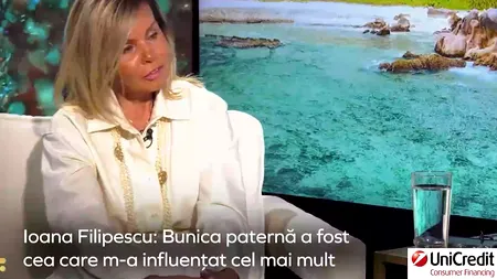 VIDEO | „Înapoi în viitor cu Andreea Perminova” | Ioana Filipescu despre copilărie, credință și cultură: ”Bunica paternă a fost persoana care m-a influențat cel mai mult”
