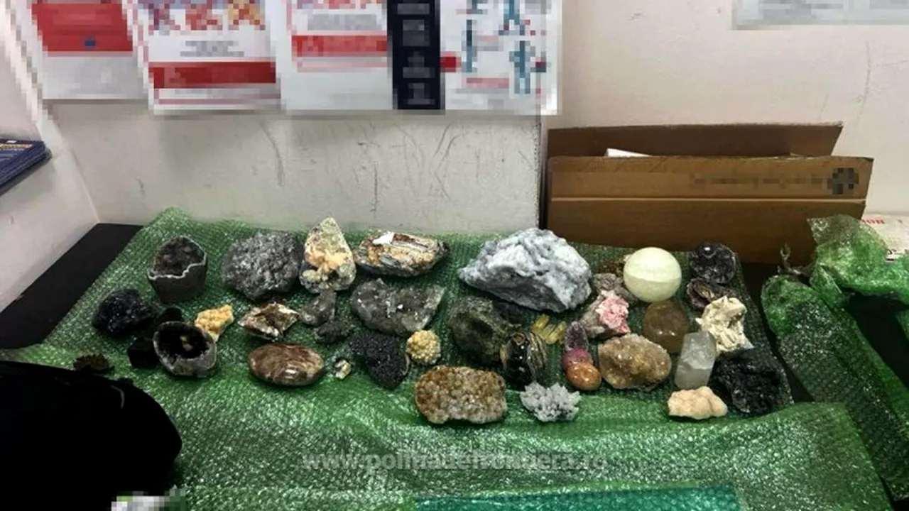 O româncă a încercat să scoată din țară 45 de flori de mină. Voia să le transporte în Marea Britanie / Unde a fost prinsă