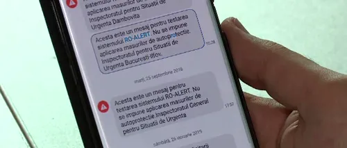 RO-ALERT. Ironii pe internet, după mesajul Ro-Alert trimis vineri de autorități. Ce greșeală apare în textul alertei