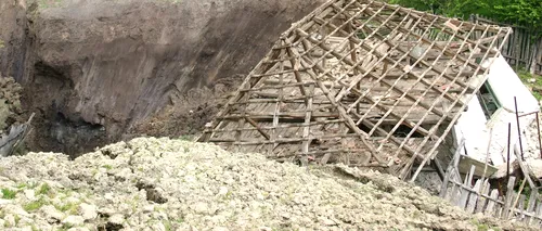 25 de hectare de teren din Dâmbovița, afectate de alunecări de teren
