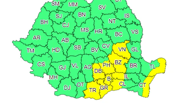 <span style='background-color: #379fef; color: #fff; ' class='highlight text-uppercase'>METEO</span> ANM, prognoză specială pentru București. Codul galben din Capitală va intra în vigoare în următoarele ore!