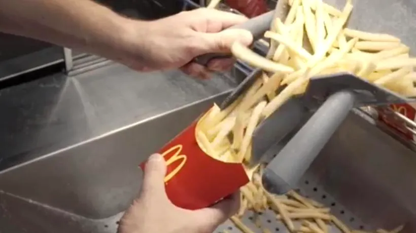 Cum sunt preparați cartofii prăjiți de la McDonald's
