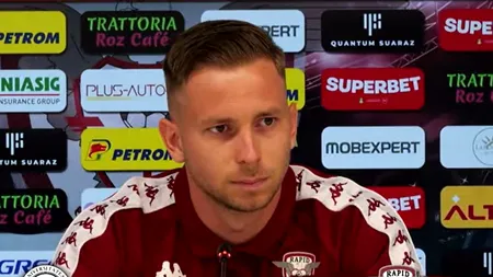 Primul meci al etapei din Superliga se joacă la Cluj! Ce spune Onea despre invincibilitatea Rapidului