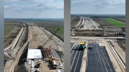 Grindeanu raportează în timp real stadiul lucrărilor pe Autostrada Moldova, segmentul Mizil-Pietroasele