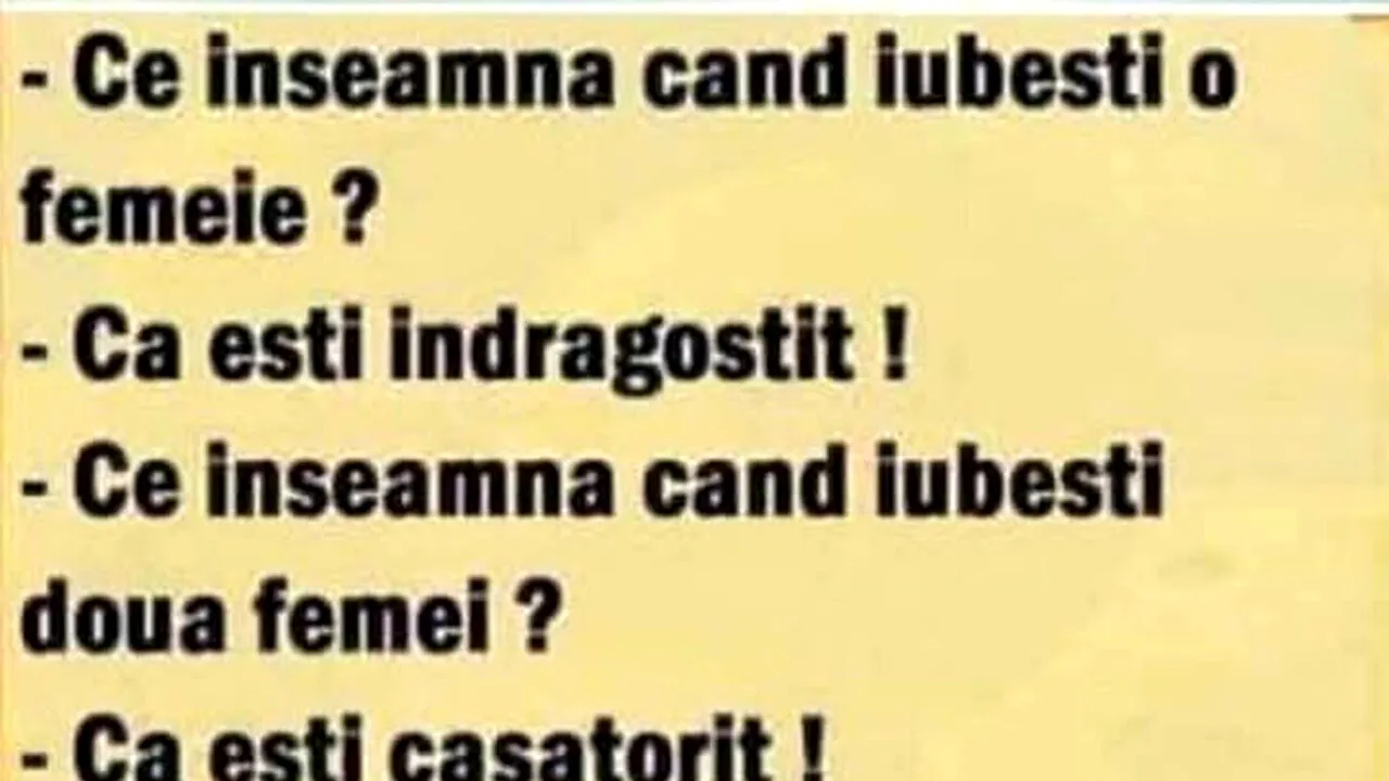 BANCUL ZILEI | Ce înseamnă când iubești una, două și trei femei?