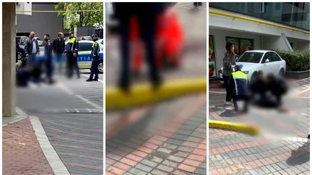 Ucrainean căzut de la etajul 5 într-un complex rezidențial din Rahova. Victima, transportată de urgență la spital