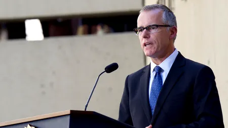 Andrew McCabe, directorul adjunct al FBI, a demisionat, dar rămâne angajat până iese la pensie