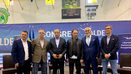 ALDE şi-a ales o nouă conducere. Varujan Vosganian, Mohammad Murad şi Mircea Minea – copreşedinţi