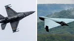 O dronă a fost doborâtă în spațiul aerian al României de către un avion F-16 cu pilot român