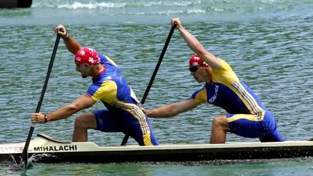 Echipajul de Canoe 2 al României, medalie de argint la 500 metri, la CE