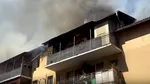 Incendiu în comuna Florești, Cluj-Napoca. Mai multe apartamente au luat foc, în urmă cu puțin timp