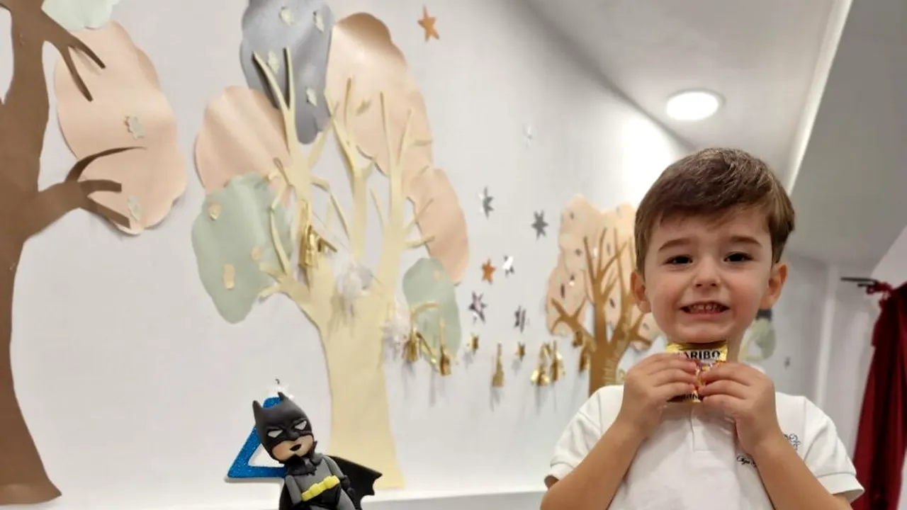 Aniversare cu bucurie și emoții pentru Nicholas, fiul cel mic al Elei Crăciun